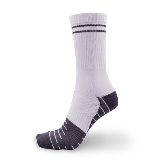 Sportsocken aus Bambus in weiss von grashalm